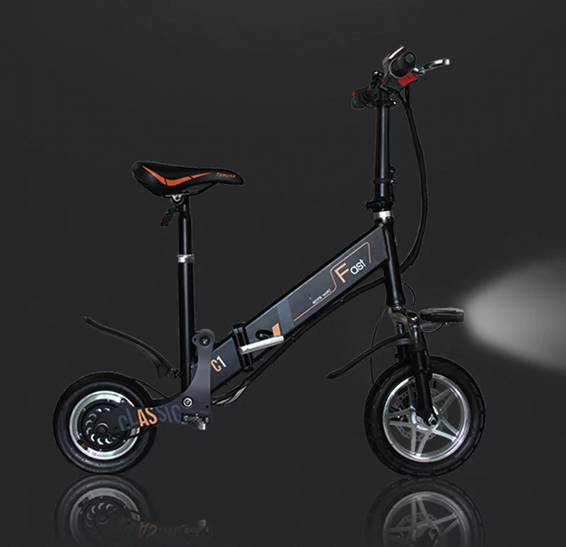Discount Folding Electric Bike Electric Bicycle Blectric New Type Of Mini Adult Motorcycles Lithium Battery Car Factory Outlets 0