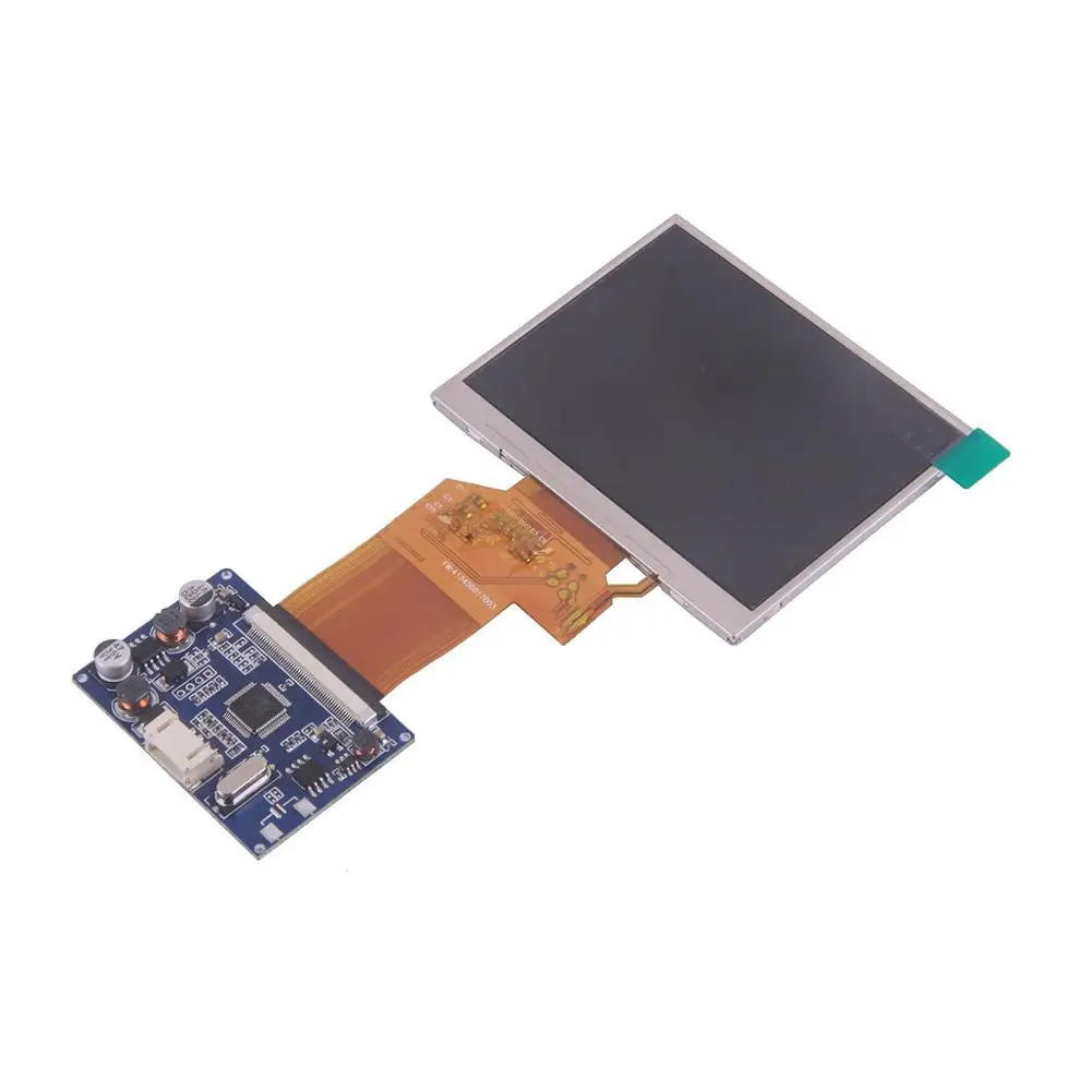 3,5 дюймов TFT lcd 320*240 модуль дисплея DC12V плата драйвера двухканальный видео вход lcd полный комплект для промышленной безопасности