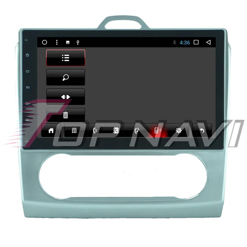 Автомобильный плеер 10 1 ''Android 8 для Ford Focus 2008 2009 2010 2011 Ручной Topnavi автомобильный