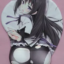 Силикагель/3 d красоты/Sword Art Online/аниме Хип Коврик для мыши Magic girl с маленькими круглыми черные длинные прямые крепление для спортивной камеры xiao Мэй пламя