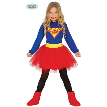 

Guirca-child fancy costume supoerhéroe's size 5-6