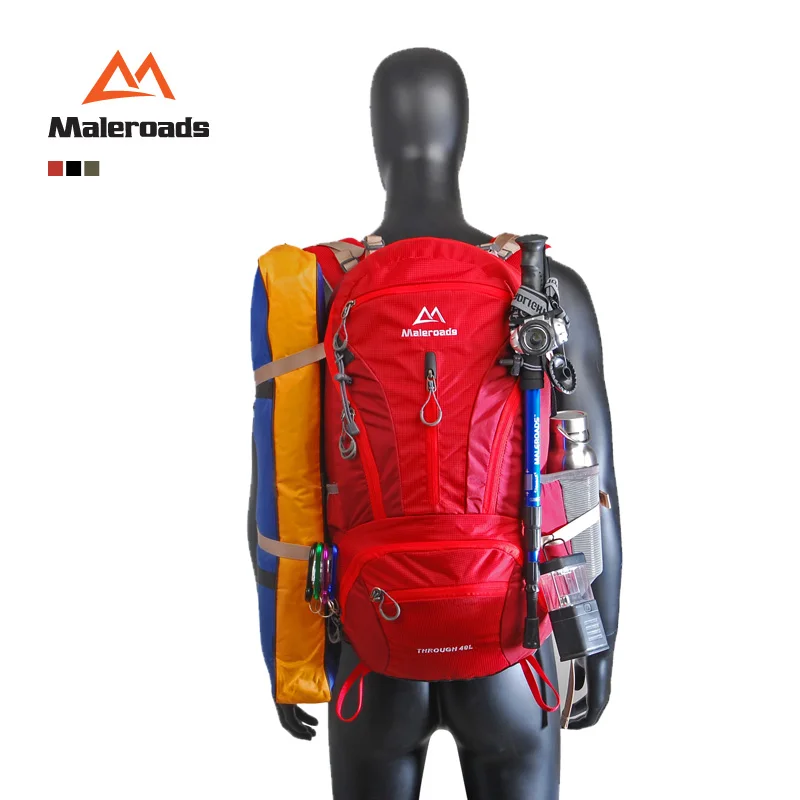 Ceny Maleroads 40L plecak podróżny plecak trekkingowy obóz wycieczka torba mężczyzna kobiet plecak wspinaczka plecak sportowy outdoorowy plecak szturmowy