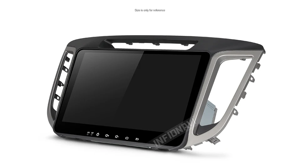 Clearance android 8.1 car dvd for Hyundai creta ix25 2014-2017 gps navigation radio video stereo multimedia player octa core IPS screen 2