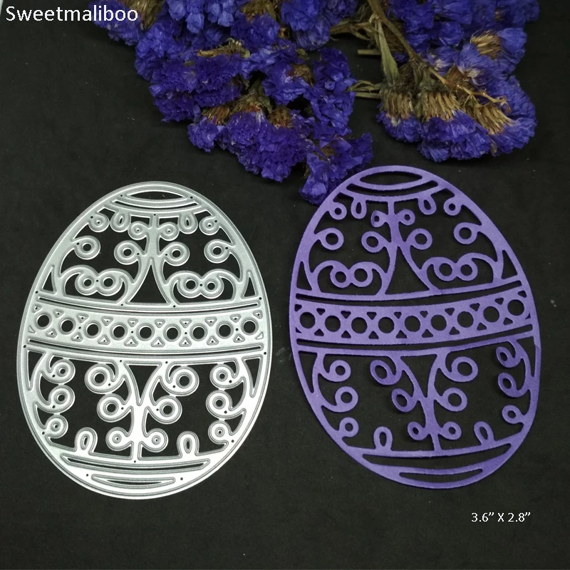 Craft Dies Scrapbooking Eggs Easter Metal Cutting Dies Card Making