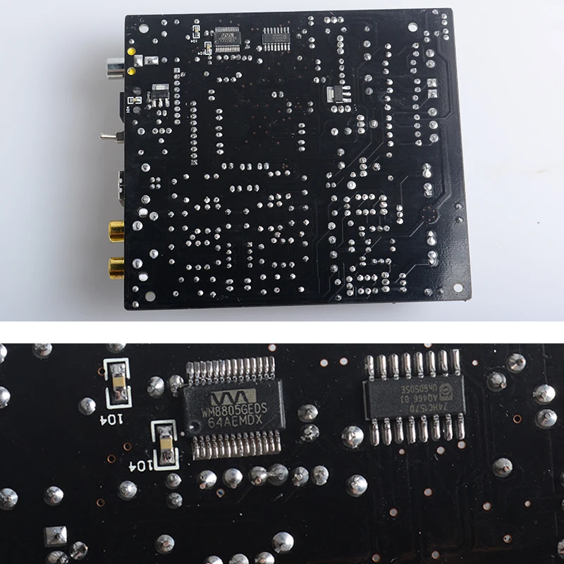 AK4495SEQ WM8805 AD827 PCM2706 USB ЦАП Оптическое волокно Coaxis плата декодирования аудио