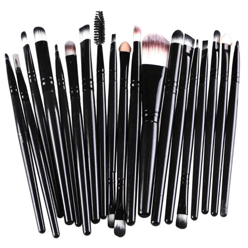 Clearance Sale 20 Pcs Brushes for Makeup Set Tools Make-up Makeup Brushes Foundation Blusher Powder Contour Eyeshadow Eyebrow (14)