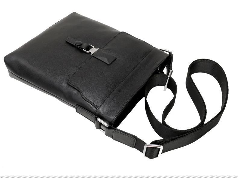 TIANHOO сумка-мессенджер, мужская сумка из натуральной кожи, модная сумка с замком через плечо и клапаном, сумка на плечо, книга/блокнот, карманы для мужчин