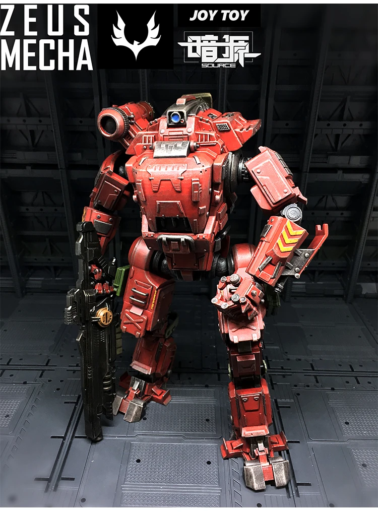 

Free Shipping JOY TOY 1:27 Action Robot UNF ZEUS MECHA Soldiers ,The 2rd generation model toys collection gift RE023