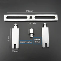 משאבת דלק הסרת תיקון רכב כלי עזרים לרכוב מתכוונן הסרת מכסה של מכל דלק כלי רכב בנזין משאבת ברגי כלים ידניים (5)