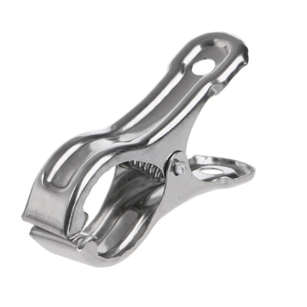 20Pcs/set Stainless Steel Clamp Food Bag Clips Eco Friendly Office