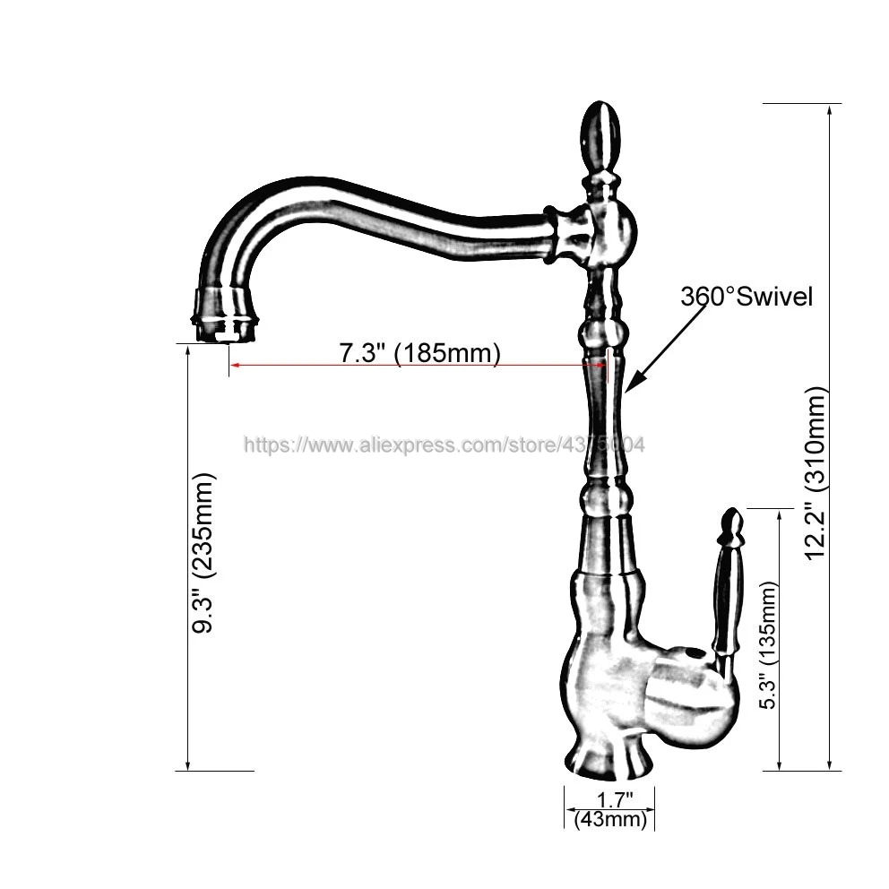 Bathroom Single Handle Hole Hot Cold Water Mixer Taps Wash Basin Bathroom Kitchen Deck Mounted Basin Faucet Nnf931