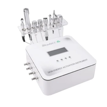 

Drop shipping 7 in 1 diamond microdermabrasion mesotherapy electroporation beauty devicemicrocurrent face lift machine