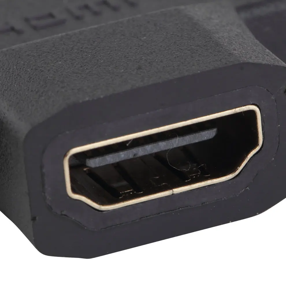 

8 Pcs Black Female to Mini Micro Male V1.4 90 Degree 2 in 1 Convertor Adapter Mobile Phone Cables Accessories