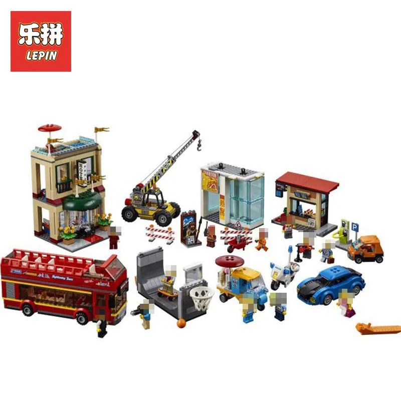 

2018 New Lepin 02114 Compatible Legoing 60200 Capital City Building Educational Toys Model Gifts Assembled DIY For Kids