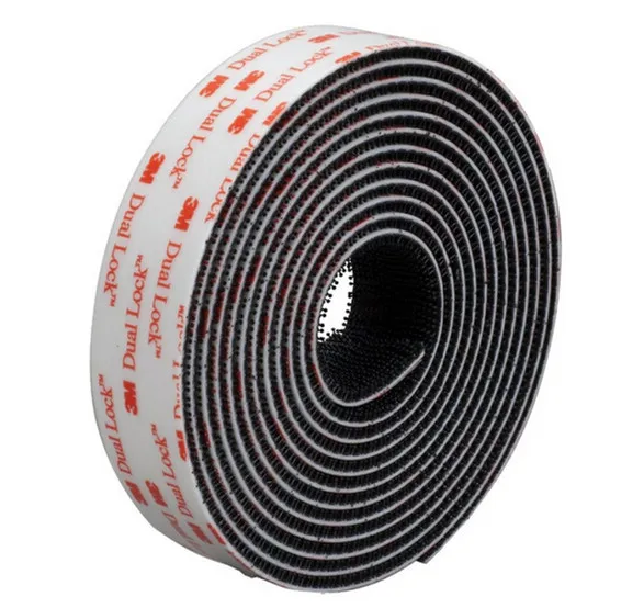 

Dual Lock SJ3550 Black VHB adhesive tape Mushroom Fastener Tape, Type 250
