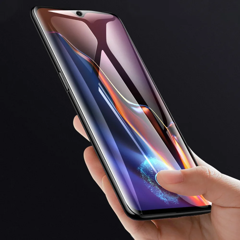 

2PCS Full Cover Protective Film for Oneplus 6 6T Hydrogel Screen Protector Soft TPU Cover Edge Film Tools for Oneplus 5T 5