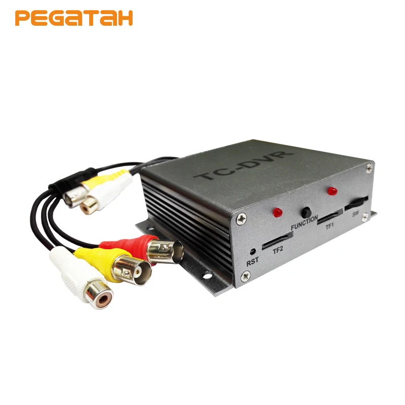 

New SD Card Mini DVR Video Recorder Support Dual 32GB TF Cards Real time video Record Motion Detection VGA 640*480