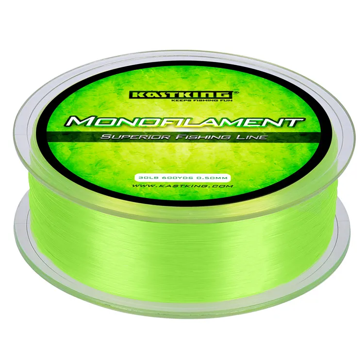 KastKing Марка Нейлон Лески 550 М 4-30LB Леска Япония Материал Fishline для Морских и Пресноводных - Цвет: Yellow