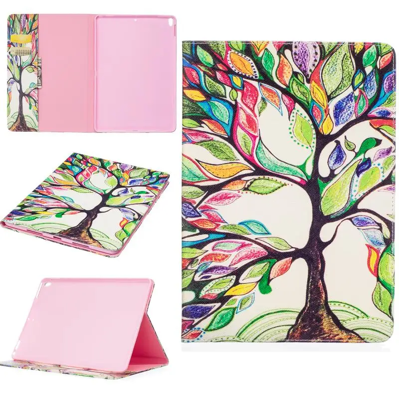 Cover for Apple iPad Pro 10.5" Cover Stand Holder Cute Tablet Case PU Leather Wallet Case Card Slot Case Coque Etui Funda