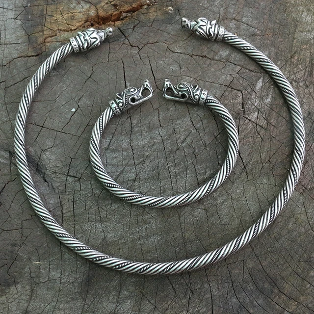 Buy Men's Silver Bracelet, Twisted Viking Armring, Norse Torque, Viking  Torc Bracelet, Celtic Cuff Bangles, Norse Mythology, Viking Jewelry Online  in India - Etsy