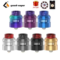 Бесплатный подарок! Оригинальный Geekvape барон RDA 24 мм RDA танк и Универсальный воздушный поток Vape танк распылитель BF Pin VS Zeus двойной/петля RDA