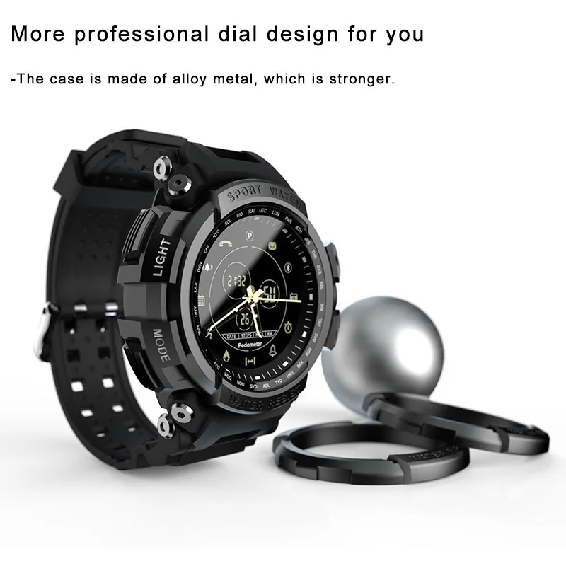 Sports Smart Watch 50m Waterproof Smart Band Bluetooth Call Reminder Men Cool Clock Digital SmartWatch Wristband for ios Android