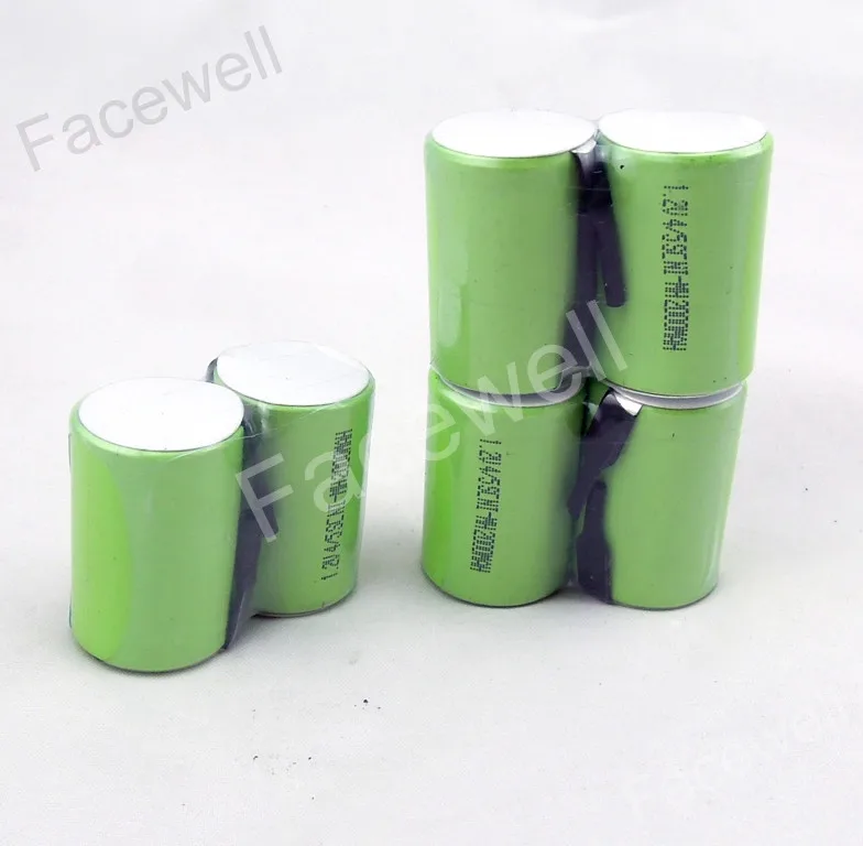 10ps 1,2 v ni-MH sub c 2000mah 4/5 sc nimh аккумуляторная батарея bateria sc 4/5sc 1,2 v 12v 2000mah 5C разрядка не ni-cd 4/5