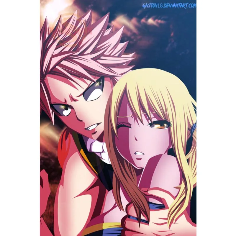 New Fairy Tail Japan Anime Poster Custom Satin Poster Print Cloth Fabric Wall Poster Print Silk Fabric Print Poster No Frame Aliexpress Home Garden