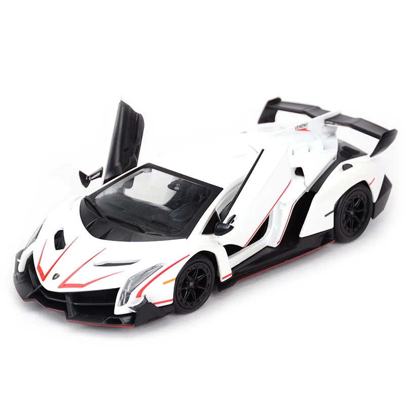 Модель спортивного автомобиля из сплава в масштабе 1:24 Игрушечная модель с ядом