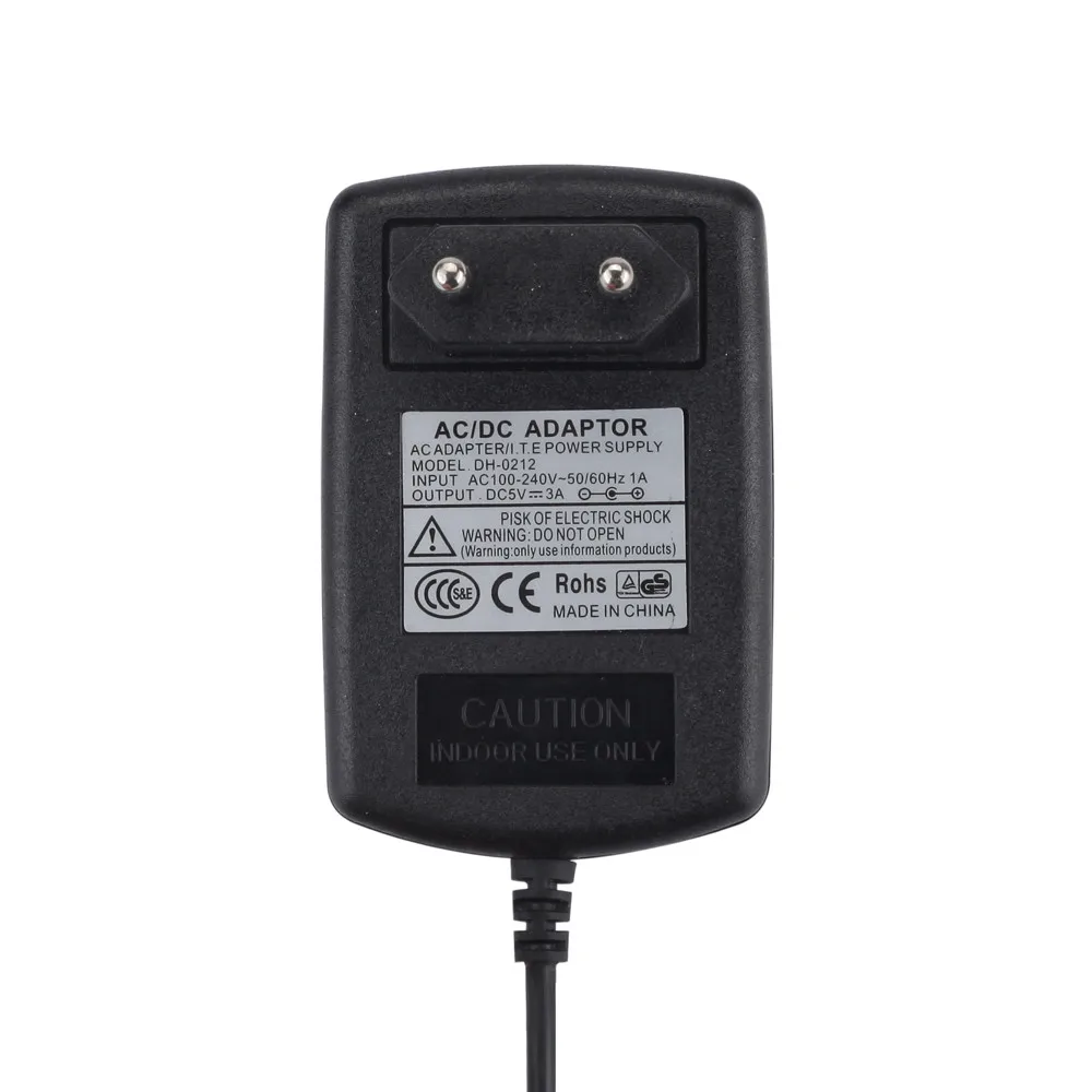 Настенный источник питания 5 В 3A Micro USB AC адаптер DC настенная мощность высокое