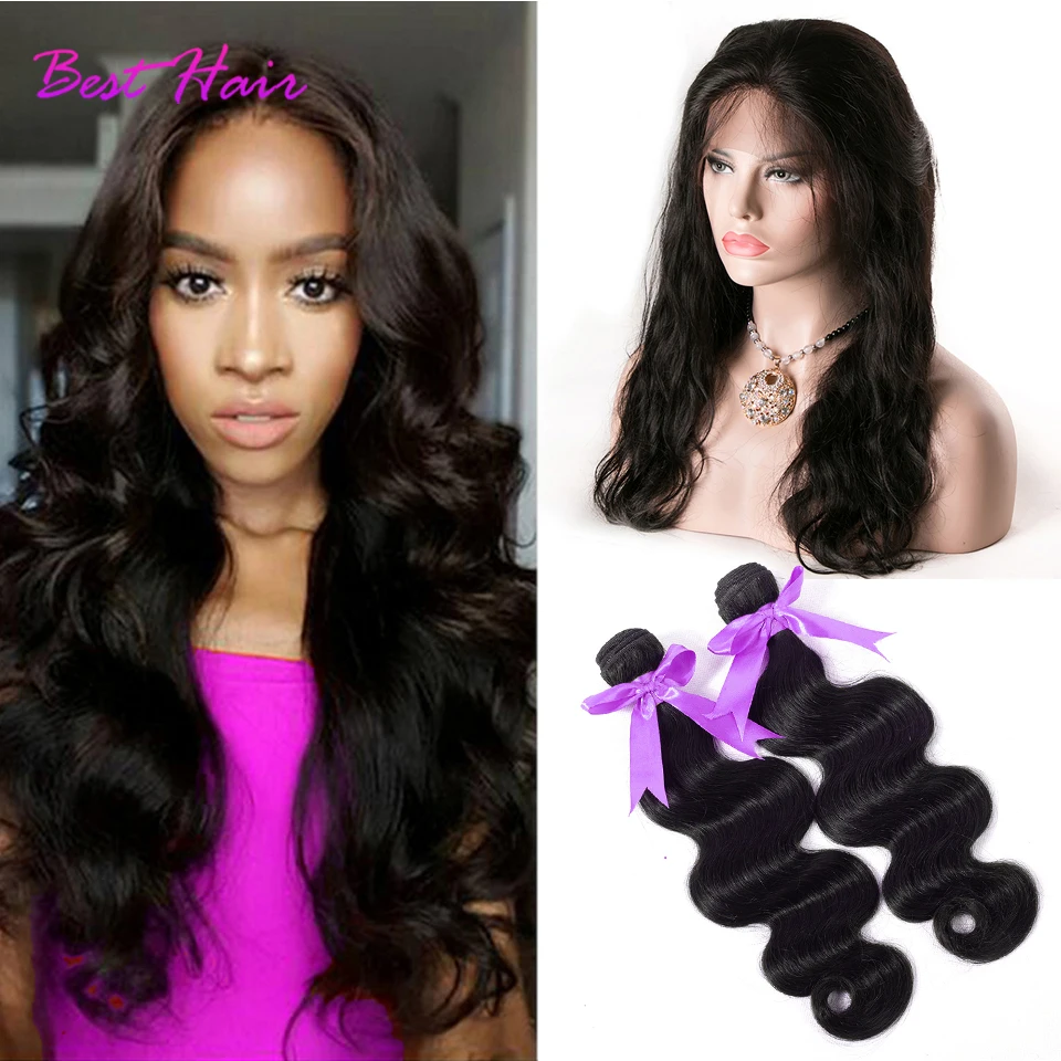 

360 Frontal With Bundles Brazilian Body Wave 360 Lace Frontal With Bundle Brazilian Hair Weave Bundles With 360 Frontal Closure
