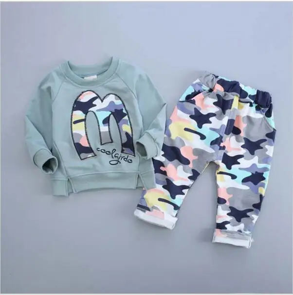 Spring Autumn Baby Boys Children Clothing Sets Toddler Brand Tracksuits Clothes Full Sleeve T-shirt And Pants 2pcs Cotton Suits