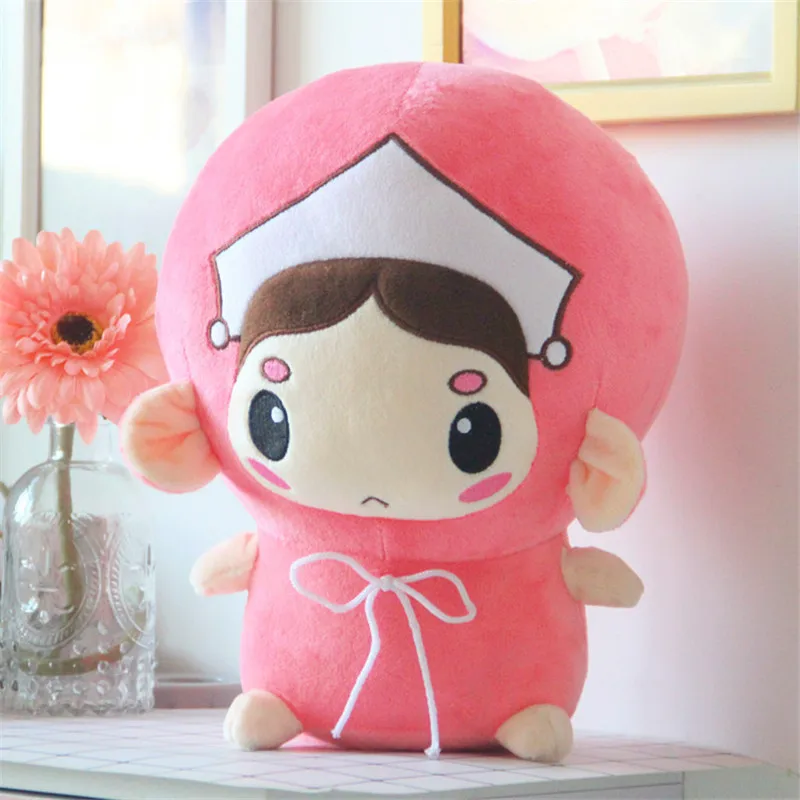30cm Goku Plush Flower Travel Hwayugi Kawaii Pillow Goku Pigsy Devil Korean TV A Korean Odyssey Star Plush Toy Gift For Kids 5