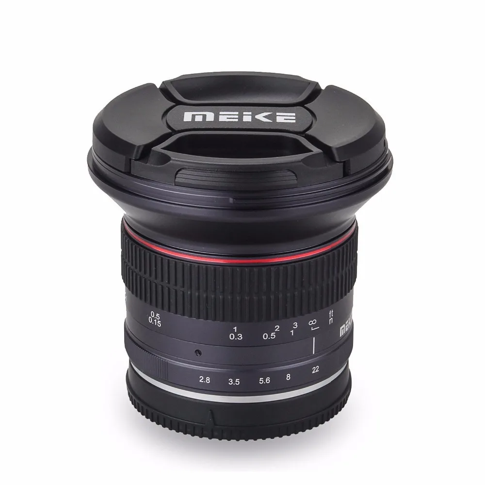 Meike 12mm f/2.8 Wide Angle Manual Focus Lens for Canon EF M Mount