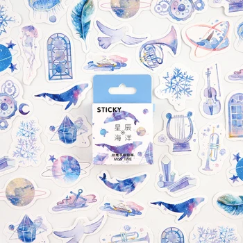 

46 Pcs/Lot Pink Teenage girl Cat plant mini decoration paper sticker decoration DIY album diary scrapbooking label sticker