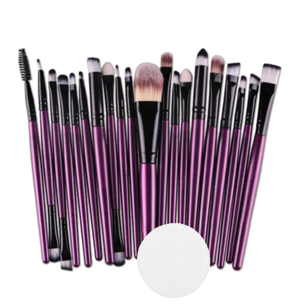 

New Professional 20pcs/set Makeup Brush Set Tools Make-up Toiletry Kit Wool Make Up Brushes Sets Pincel Maquiagem Drop Shipping