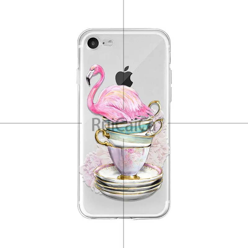 Flamingo Pineapple Flower Green leaf
