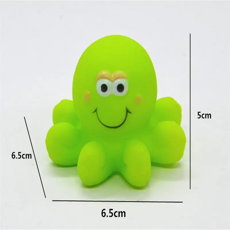 HziriP 2018 Новый 4 пакеты морских Животные силиконовые игрушки мягкие Ванна игрушка набор плавающие купальный Ванна игрушка для ребенка