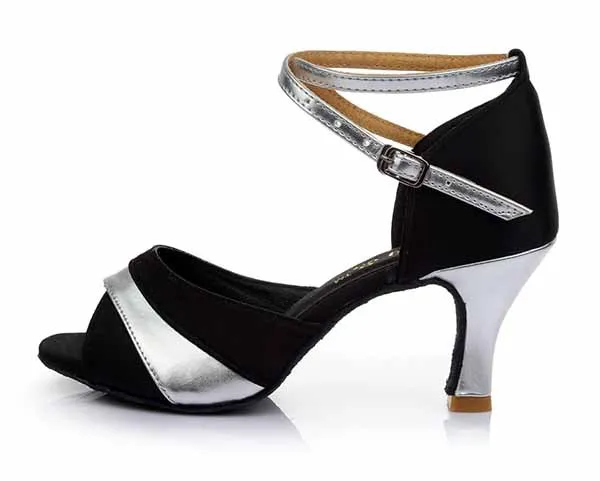 Новое поступление в магазине; ; Брендовая обувь для бальных танцев, Танго, латинских танцев; женская обувь на высоком каблуке для сальсы; ; 80306 - Цвет: Silver 5cm