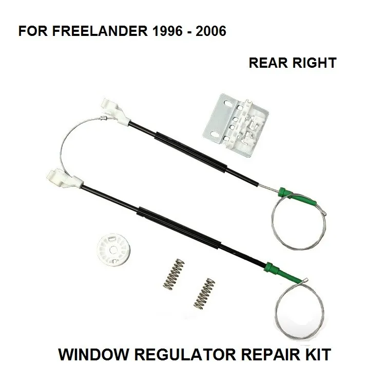 Landrover Freelander Tailgate Electric Window Regulator Repair rear