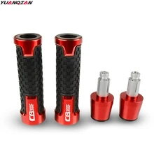 Алюминий+ пластиковая рукоятка мотоцикла наконечники руля комплекты ухваты для Honda CB300F CB 300 F CB 300F