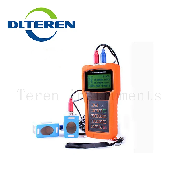 Teren DTI 200H S 1 + M1 (DN15 ~ dn700мм) высокая точность измерения потока Портативный Зажим на