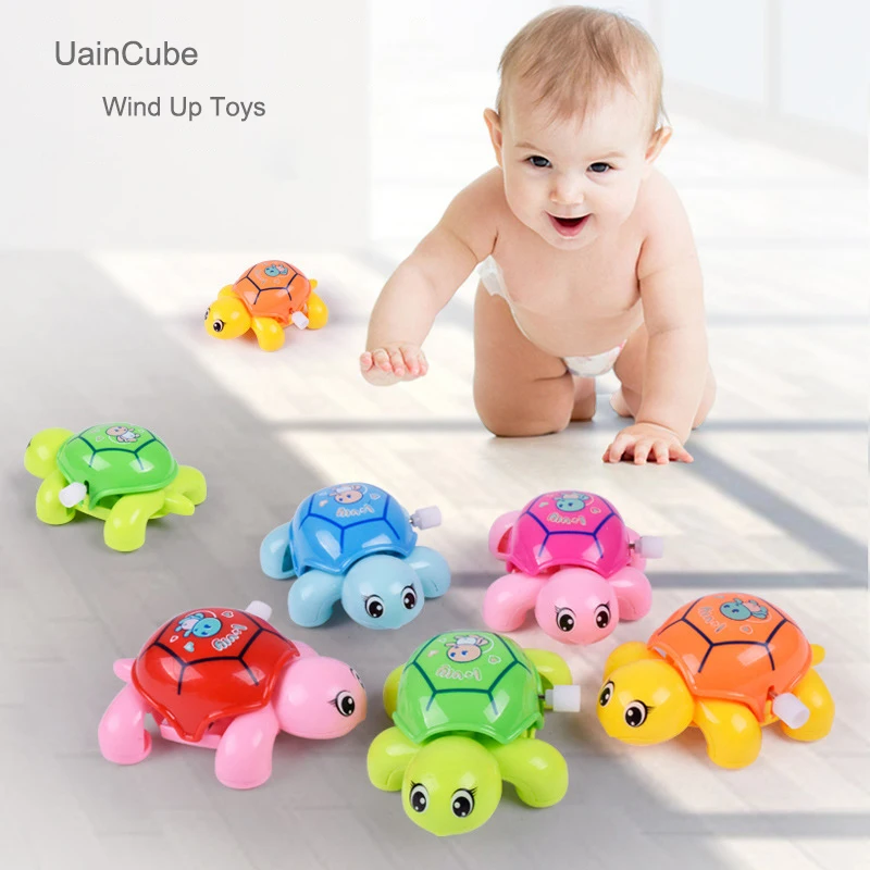 Uaincube мини заводные игрушки для детей классический Олово пластиковые милые