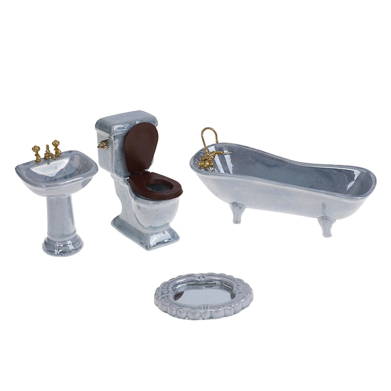 dollhouse bathroom set