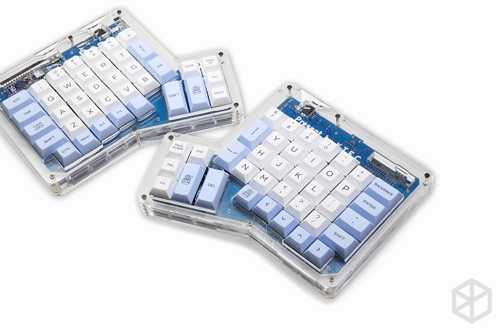 Dsa ergodox ergo pbt dye subbed keycaps пользовательские механические клавиатуры Бесконечность ErgoDox эргономичная клавиатура keycaps светло-голубой белый