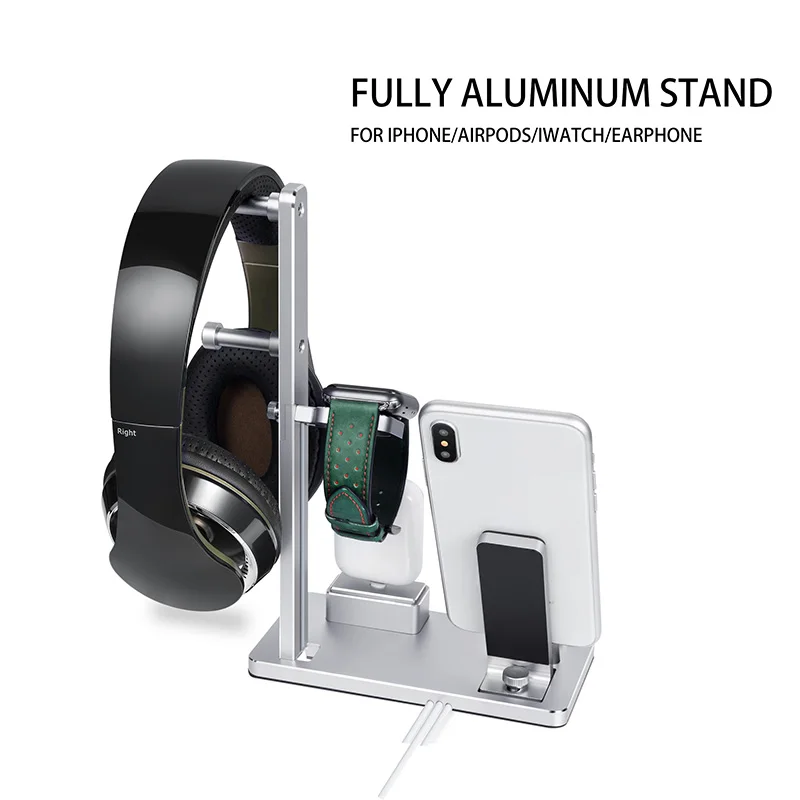 

Etmakit 6-In-1 Aluminum Charging Station Dock Base Rack For iPhone/iPad Mini/iWatch/Airpods NK-Shopping