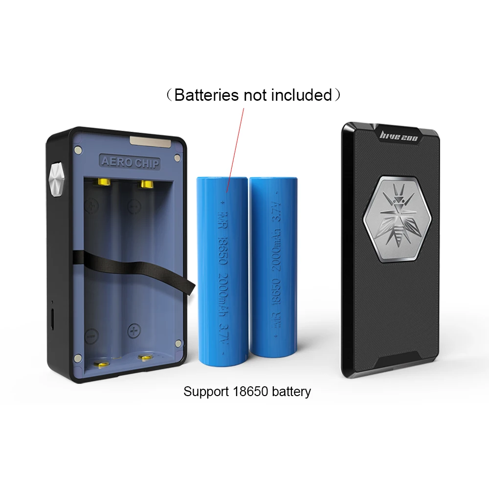 Original Artery Hive 200W TC Box Mod with Big Display Upgradeable Firmware Powered By Dual 18650 Battery E Cig Vape Mod Original Artery Hive 200W TC Box Mod with Big Display Upgradeable Firmware Powered By Dual 18650 Battery E Cig Vape Mod