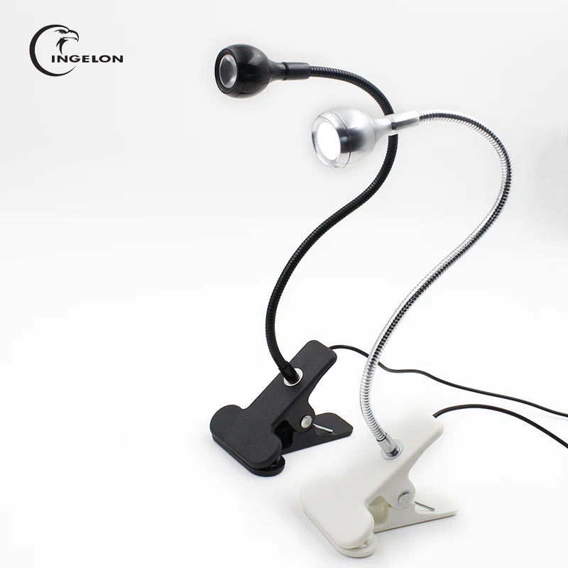 USB лампа для чтения RunningSnail Гибкая мини светодиодная с сенсорным выключателем