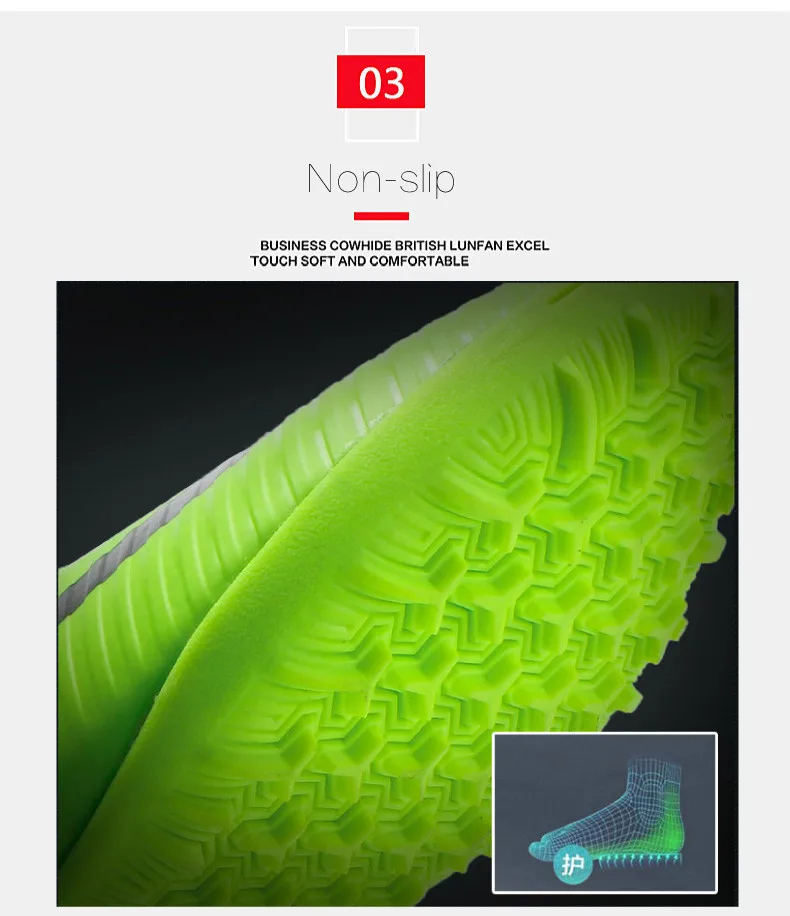 Soccer Shoes for men Kids indoor football Shoes sneakers turf superfly futsal original football boots Comfortable Waterproof (6)