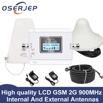 

led Screen display GSM 900Mhz umts 2G/3Gcelular MOBILE PHONE Signal Repeater booster,900MHz amplifier + LPDA /Panel Antenna